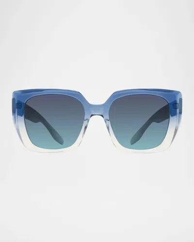 Barton Perreira Yasmeen 53mm Square Sunglasses In Blue