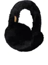 Barts Big Fur Earmuffs In Black