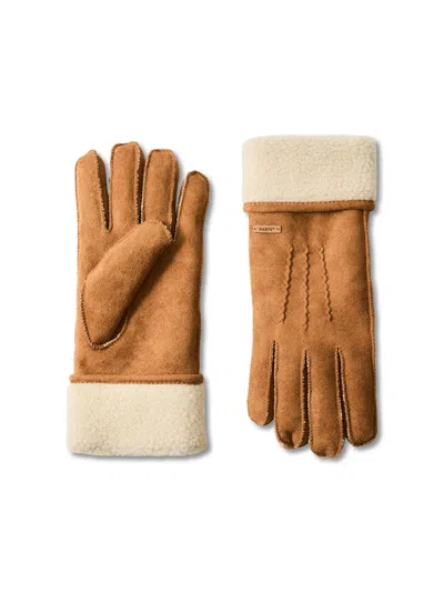 Barts Yokam Borg Trim Gloves Brown