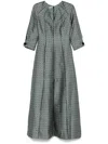 Baruni Abeba Maxi Dress In Green