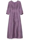 Baruni Abeba Maxi Dress In Purple