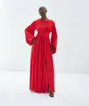 Baruni Aberash Dress In Red