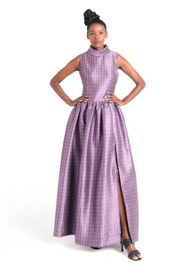 Baruni Adaeh Dress In Mulberry