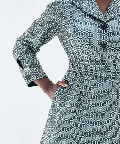 Baruni Ahnika Dress In Green