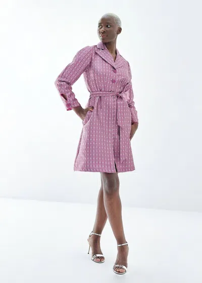Baruni Ahnika Dress In Purple