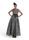 Baruni Alaba Gown. In Black