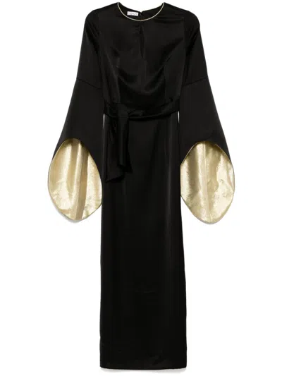 Baruni Alchemilla Kleid In Schwarz