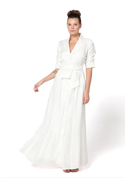 Baruni Amara Dress. In White