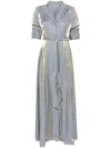 Baruni Amara Maxi Dress In Blue