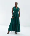 Baruni Andile Dress. In Deep Green