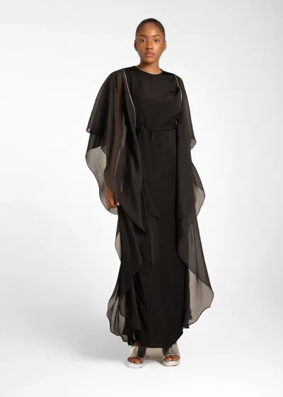Baruni Arabella Kaftan In Black