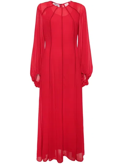Baruni Asha Dress In Rot