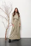 Baruni Asymmetric Jersey Dress