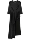 Baruni Asymmetrisches Hosen-set In Schwarz