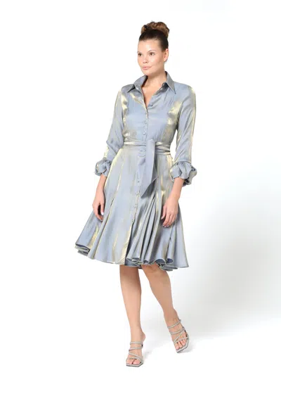 Baruni Carina Dress. In Silver