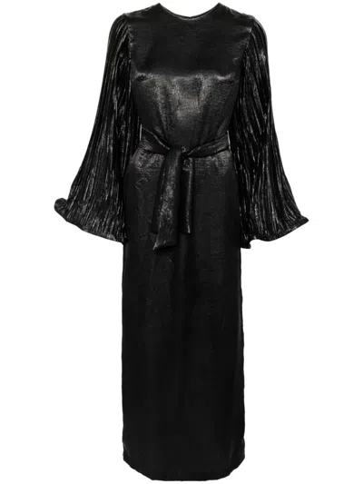 Baruni Catmint Kleid In Black