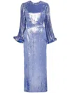 Baruni Catmint Maxi Dress In Blue