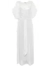 Baruni Coreopsis Maxi Dress In White