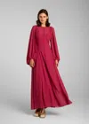 Baruni Datura Dress In Fuchsia