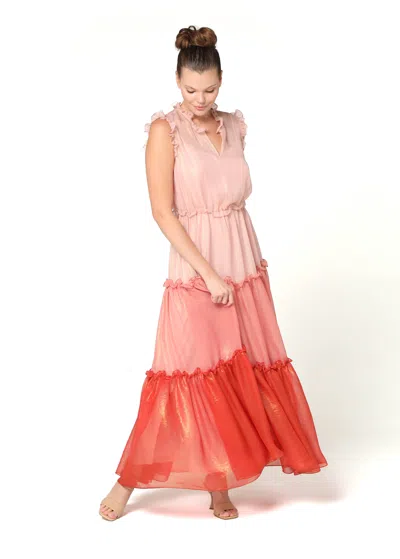 Baruni Davina Dress. In Orange