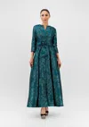 Baruni Elham Gown In Blue