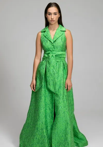 Baruni Emersyn Dress. In Green