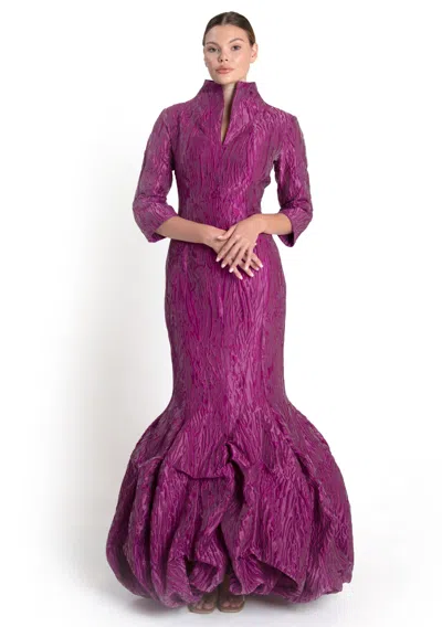 Baruni Entrance Gown - By Preorder Only. In Purple