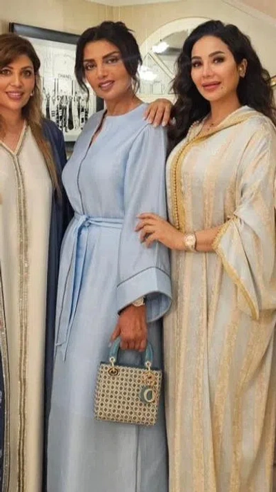 Baruni Hosta Dress In Sky Blue