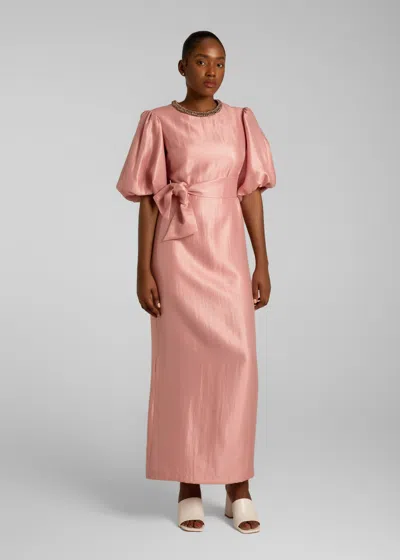 Baruni Hoya Dress In Pink
