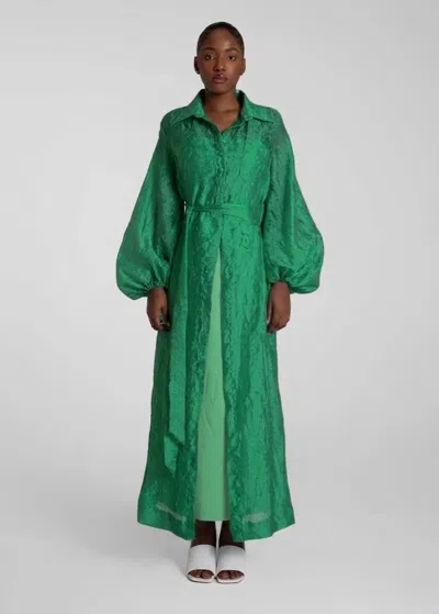 Baruni Lobelia Dress In Green
