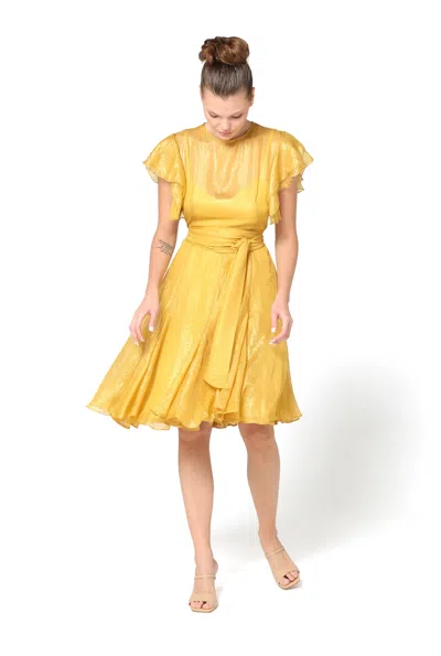 Baruni Milada Dress. In Mustard