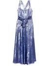 Baruni Monarda Maxi Dress In Blue