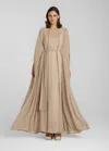 Baruni Nemesia Kaftan In Beige