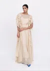 Baruni Petal  Kaftan In Sand