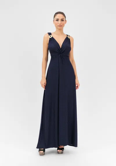 Baruni Rania Dress In Blue
