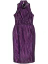 Baruni Roll-neck Midi Dress In 黑色
