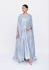 Baruni Roses Cape. In Blue