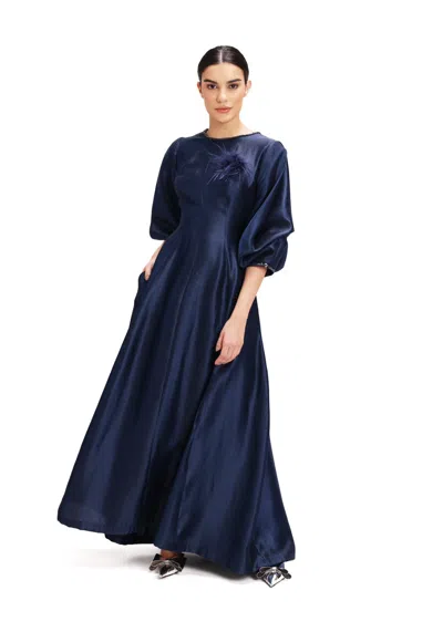 Baruni Rula Dress In Blue