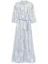 Baruni Salvia Kleid In Blau