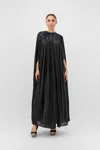 Baruni Samarah Cape Set In Black