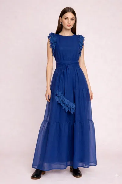 Baruni Serenity Dress. In Blue