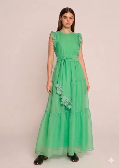 Baruni Serenity Dress. In Green
