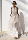 Baruni Summer Polka Dot Gown