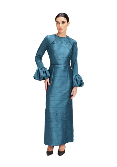 Baruni Talia Dress In Blue