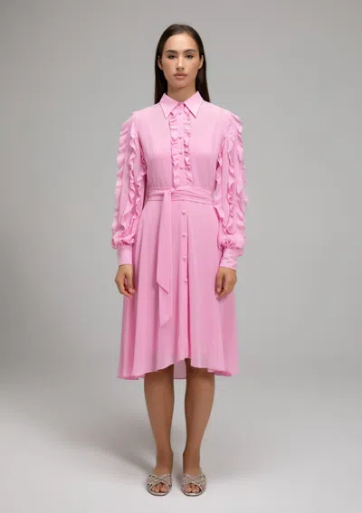 Baruni Theresa Dress In Blue
