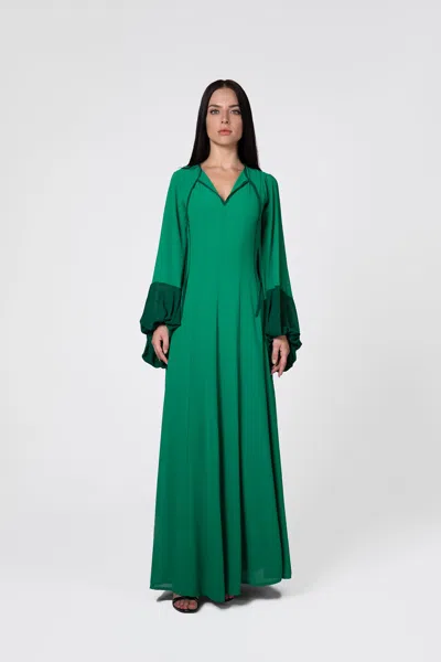 Baruni Ursula Dress. In Green