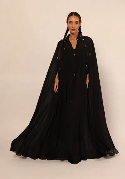 Baruni Yara Kaftan In Black