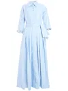 Baruni Zinnia Gown In Blue