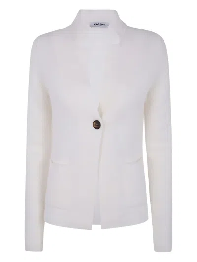 Base Alpaca Blend Knit Jacket In Multi