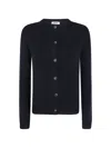 Base Button-up Merino Cardigan In Multi